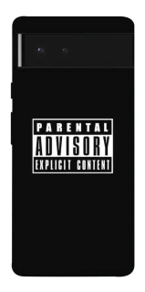 Чохол на Google Pixel 6 Parental Advisory Label фото 1 Чохол на Google Pixel 6 Parental Advisory Label фото 1 з 1