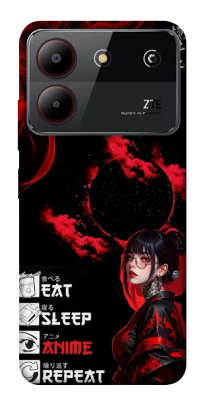 Чехол на ZTE Blade A54 4G She is Japanese ver.2 фото 1 из 1