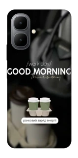 Чохол на Infinix Smart 10 Thursday coffee фото 1 з 1
