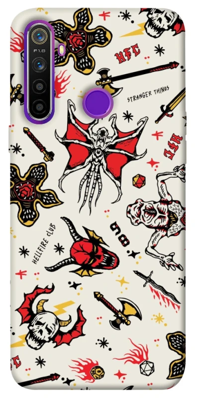 Чехол на Realme 5 Stranger Things ver.2 фото 1 из 1