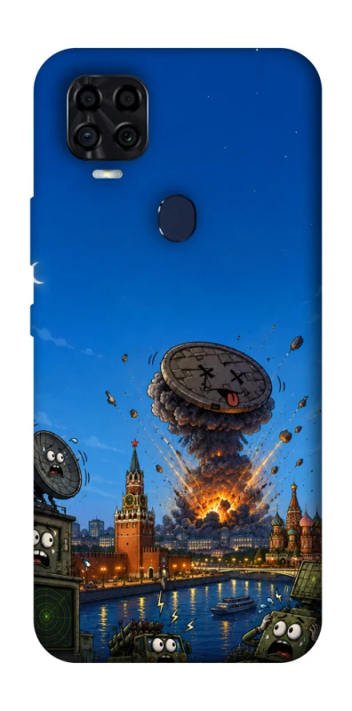 Чехол на ZTE Blade v2020 Moscow never sleeps ver.8 фото 1 из 1
