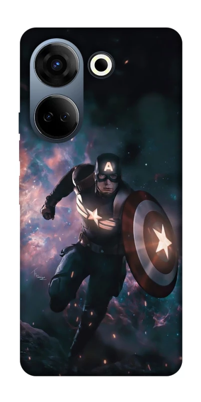 Чохол на TECNO Camon 20 Pro (CK7n) Captain America фото 1 з 1