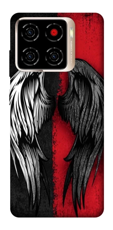 Чехол на ZTE Blade A56 Angel and Devil фото 1 из 1