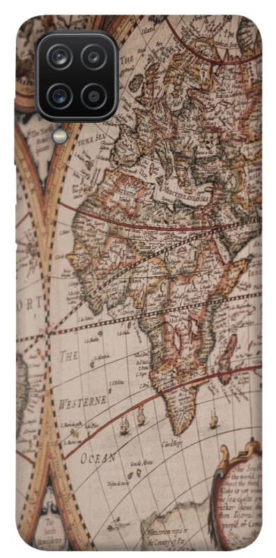 Чохол на Samsung Galaxy A12 Карта подорожей фото 1 з 1