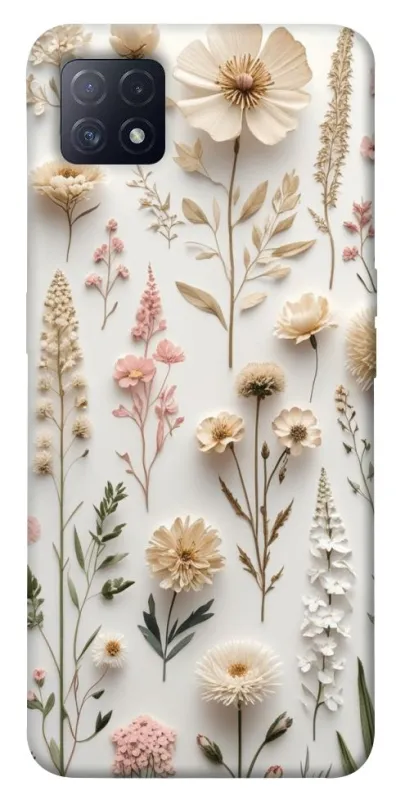 Чехол на Oppo A72 5G / A73 5G Floral design ver.1 фото 1 из 1
