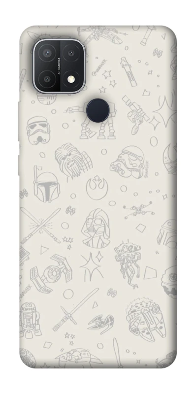 Чохол на Oppo A15s / A15 Star Wars background ver.1 фото 1 з 1