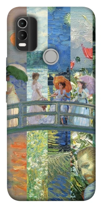 Чехол на Nokia C21 Plus Art collage ver.6 фото 1 из 1