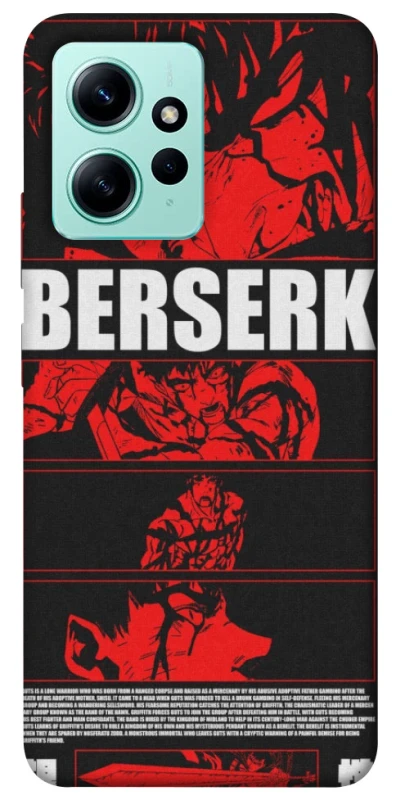 Чохол на Xiaomi Redmi Note 12 4G Berserk poster фото 1 з 1