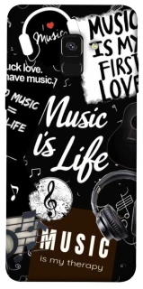 Чохол на Samsung A530 Galaxy A8 (2018) Music is Life фото 1 з 1