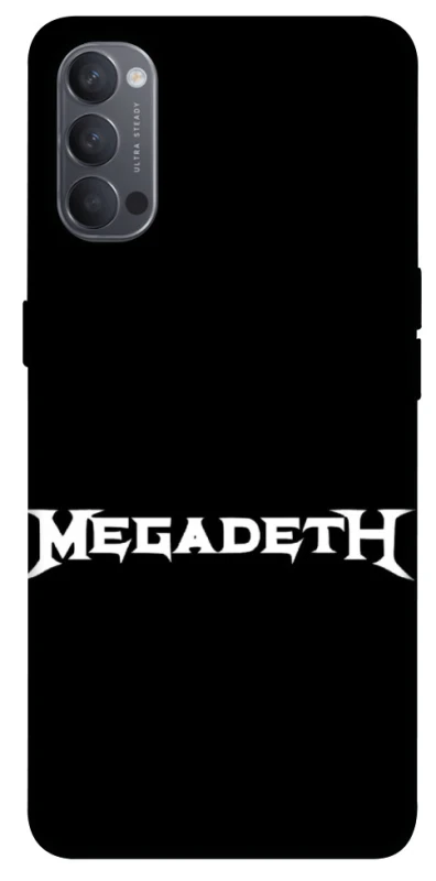 Чохол на Oppo Reno 4 Megadeth logo фото 1 з 1