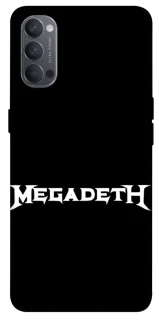 Чохол на Oppo Reno 4 Megadeth logo фото 1 з 1