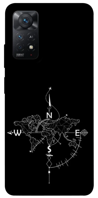 Чохол на Xiaomi Redmi Note 11 Pro 4G/5G Travel Map фото 1 з 1