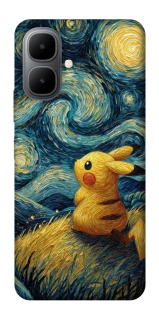Чохол на Infinix Smart 10 Pikachu and Van Gogh фото 1 з 1