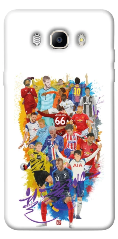 Чохол на Samsung J510F Galaxy J5 (2016) Football Abstract v2 фото 1 з 1