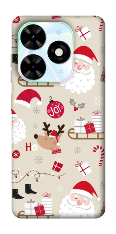 Чохол на TECNO Spark Go 2024 Новорічний v1 фото 1 з 1