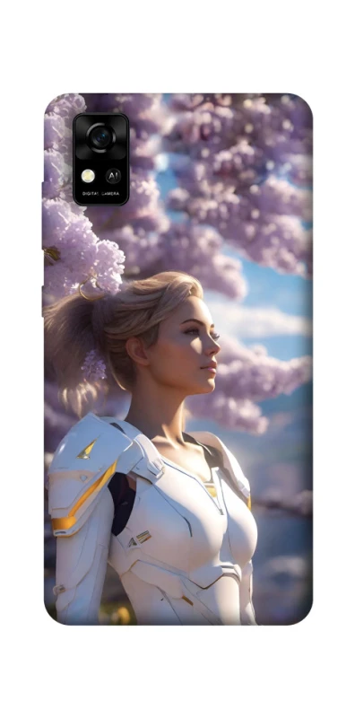 Чохол на ZTE Blade A31 Cyber space girl ver.1 фото 1 з 1