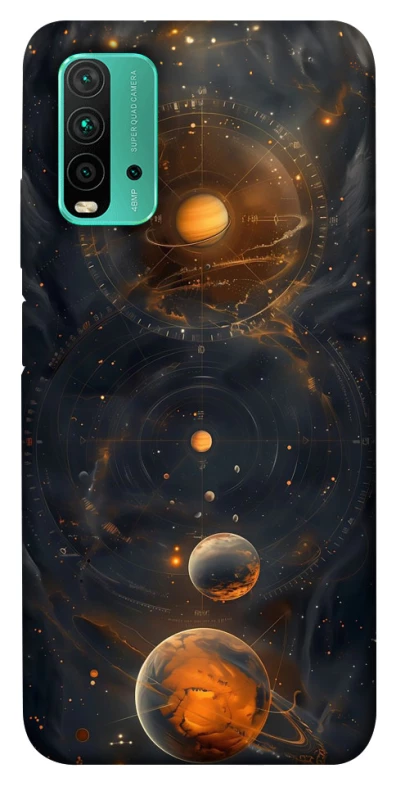 Чохол на Xiaomi Redmi Note 9 4G / Redmi 9 Power Сонячна система фото 1 з 1