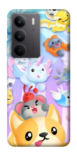 Чехол на Realme C75 Adopt Me Rainbow Pet Parade фото 1 из 1