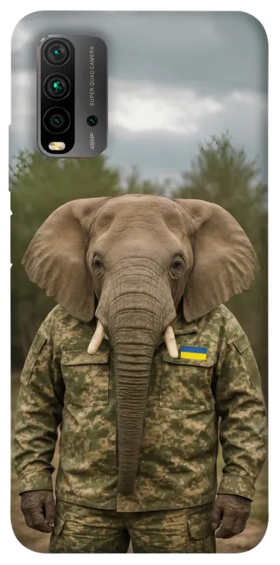 Чохол на Xiaomi Redmi 9T Слон захисник фото 1 з 1