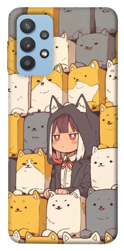 Чохол на Samsung Galaxy M32 Like a cat фото 1 з 1