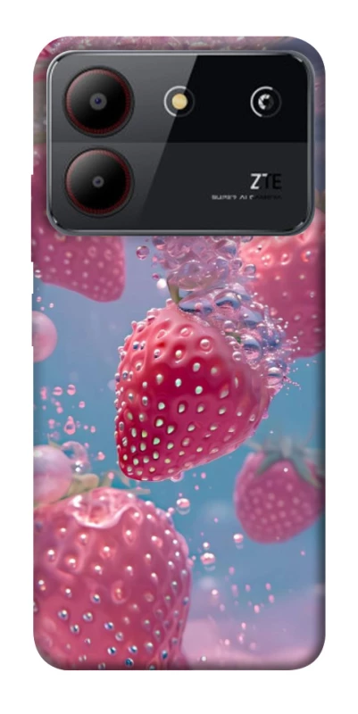 Чохол на ZTE Blade A54 4G Полуниця в воді фото 1 з 1