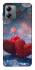 Чохол на Motorola Moto G14 Red hearts фото 1 з 1