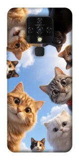 Чехол на TECNO Camon 16 SE Cats фото 1 из 1