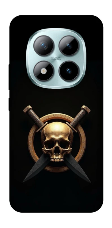 Чохол на Xiaomi Redmi Note 15 Pro+ 5G Golden Skull фото 1 з 1