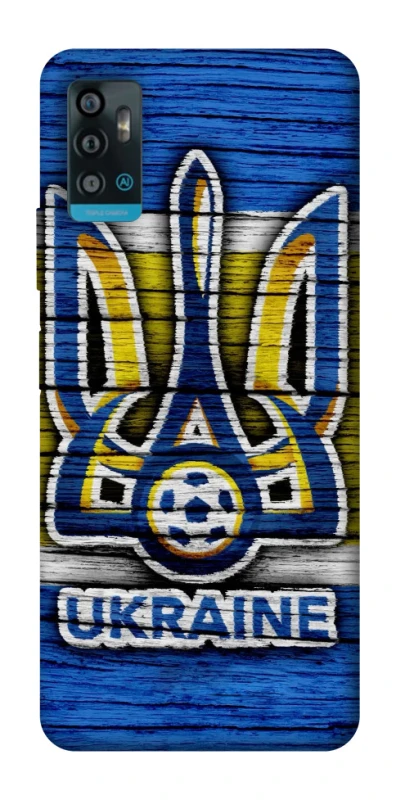 Чехол на ZTE Blade A71 UA-Football ver.1 фото 1 из 1