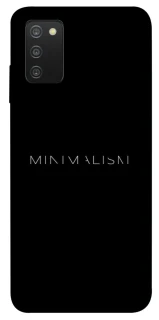 Чохол на Samsung Galaxy A03s Minimalism фото 1 з 1