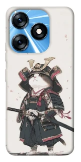 Чохол на TECNO Spark 10 Samurai Cat Warrior фото 1 з 1