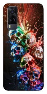 Чохол на Vivo Y31 Skulls фото 1 з 1