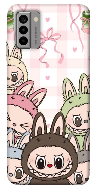 Чохол на Nokia G22 All Labubu 2 фото 1 з 1