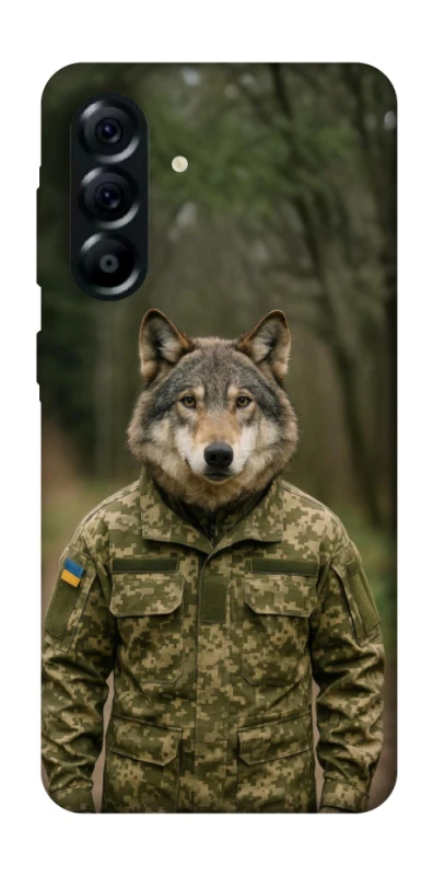 Чехол на Samsung Galaxy A57 5G Волк защитник фото 1 из 1