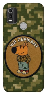 Чехол на Nokia C21 Plus Чил сержант фото 1 из 1