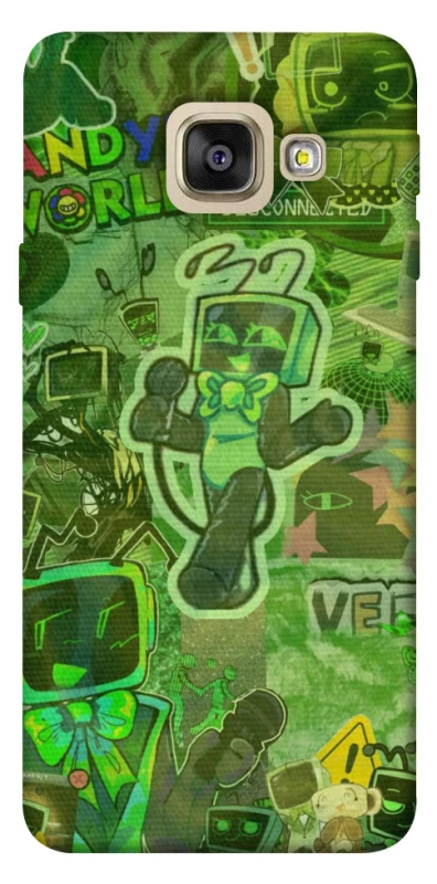 Чохол на Samsung A520 Galaxy A5 (2017) Dandysworld tv green theme фото 1 з 1