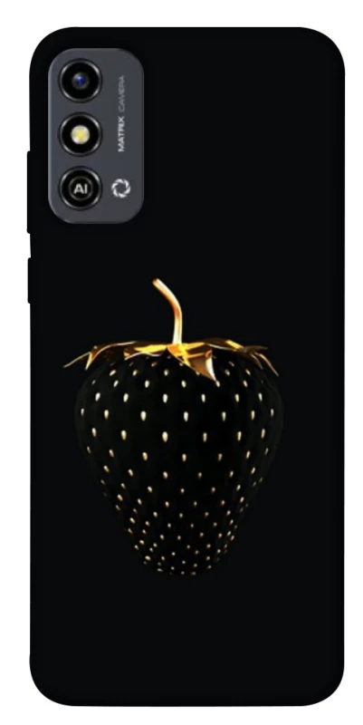 Чохол на ZTE Blade A53 Чорна полуниця фото 1 з 1