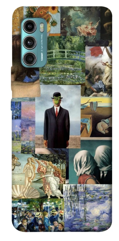 Чохол на Motorola Moto G60 Art collage ver.4 фото 1 з 1
