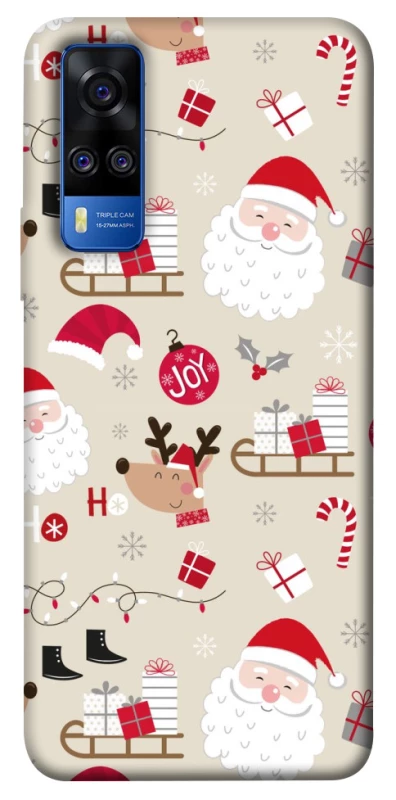 Чохол на Vivo Y51a Новорічний v1 фото 1 з 1