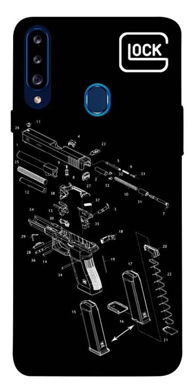 Чохол на Samsung Galaxy A20s LOCK фото 1 з 1