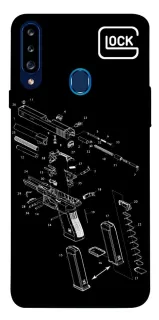 Чохол на Samsung Galaxy A20s LOCK фото 1 з 1
