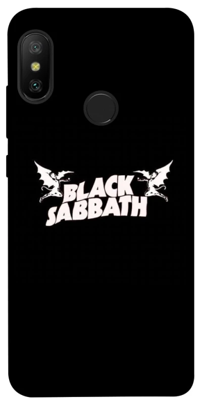 Чохол на Xiaomi Mi A2 Lite / Xiaomi Redmi 6 Pro Black Sabbath logo ver.2 фото 1 з 1