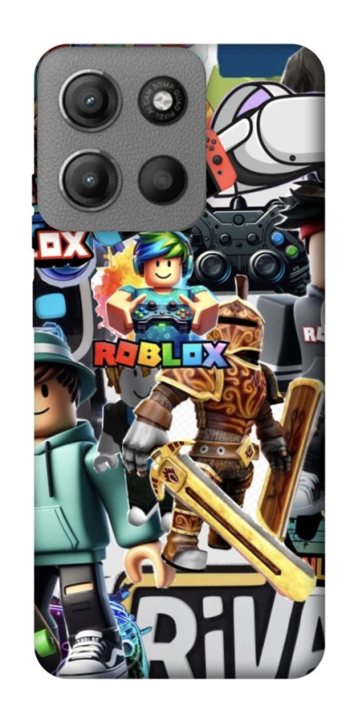 Чохол на Motorola Moto G15 Power Roblox collage ver.1 фото 1 з 1