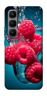 Чохол на Infinix Hot 60 Pro+ Малинка у воді фото 1 з 1