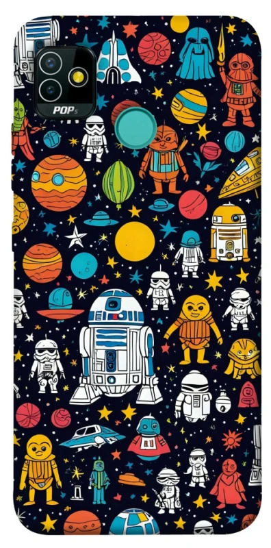 Чехол на TECNO POP 5 Star Wars background ver.2 фото 1 из 1