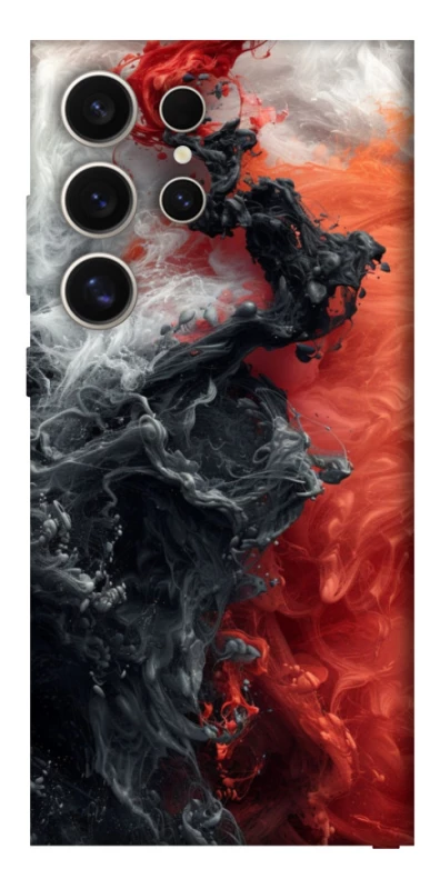 Чохол на Samsung Galaxy S25 Ultra Black and Red фото 1 з 1