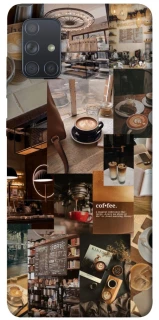 Чехол на Samsung Galaxy A71 Coffee collage ver.2 фото 1 из 1