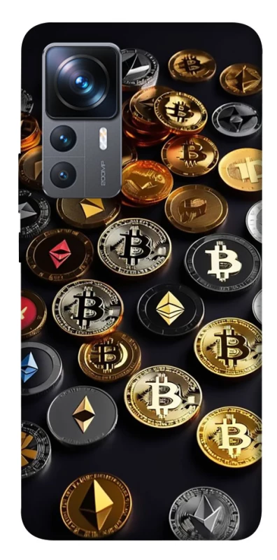 Чехол на Xiaomi 12T / 12T Pro Many coins фото 1 из 1