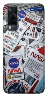 Чехол на Vivo Y31 NASA ver.4 фото 1 из 1
