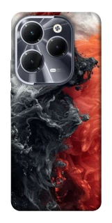 Чохол на Infinix Hot 40 Black and Red фото 1 з 1